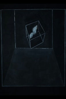 Angel inside a box